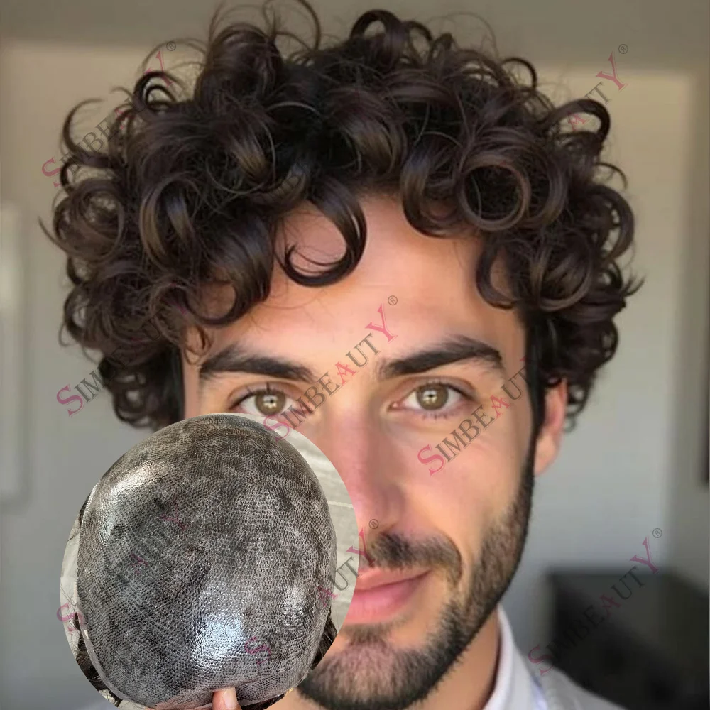 Прочный мужской парик из 100% натуральных волос с естественной линией роста волос, 25 мм, кудрявый, с имитацией кожи головы, серый, черный, коричневый
Прочный мужской парик из 100% натуральных волос с естественной линией роста волос, 25 мм, кудрявый, с имитацией кожи головы, серый, черный, коричневый