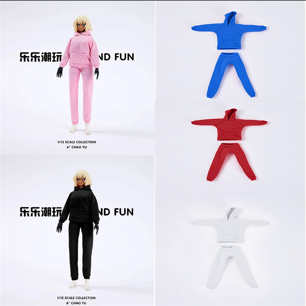 Snail 1/12 Soldier Asi 3.0 Doll Clothes Solid Sports Hooded Sweatshirt Pants Set Model Toy Fit 6'' Action Figure Body In Stock
Snail 1/12 Soldier Asi 3.0 Doll Clothes Solid Sports Hooded Sweatshirt Pants Set Model Toy Fit 6'' Action Figure Body In Stock