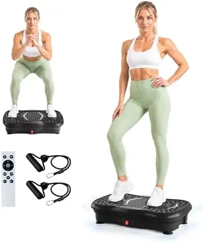 Vibration Plate Exercise hine, Whole Body Vibrating Platform for Lymphatic Drainage Weight Loss, 200 Speed Levels Shake
Vibration Plate Exercise hine, Whole Body Vibrating Platform for Lymphatic Drainage Weight Loss, 200 Speed Levels Shake