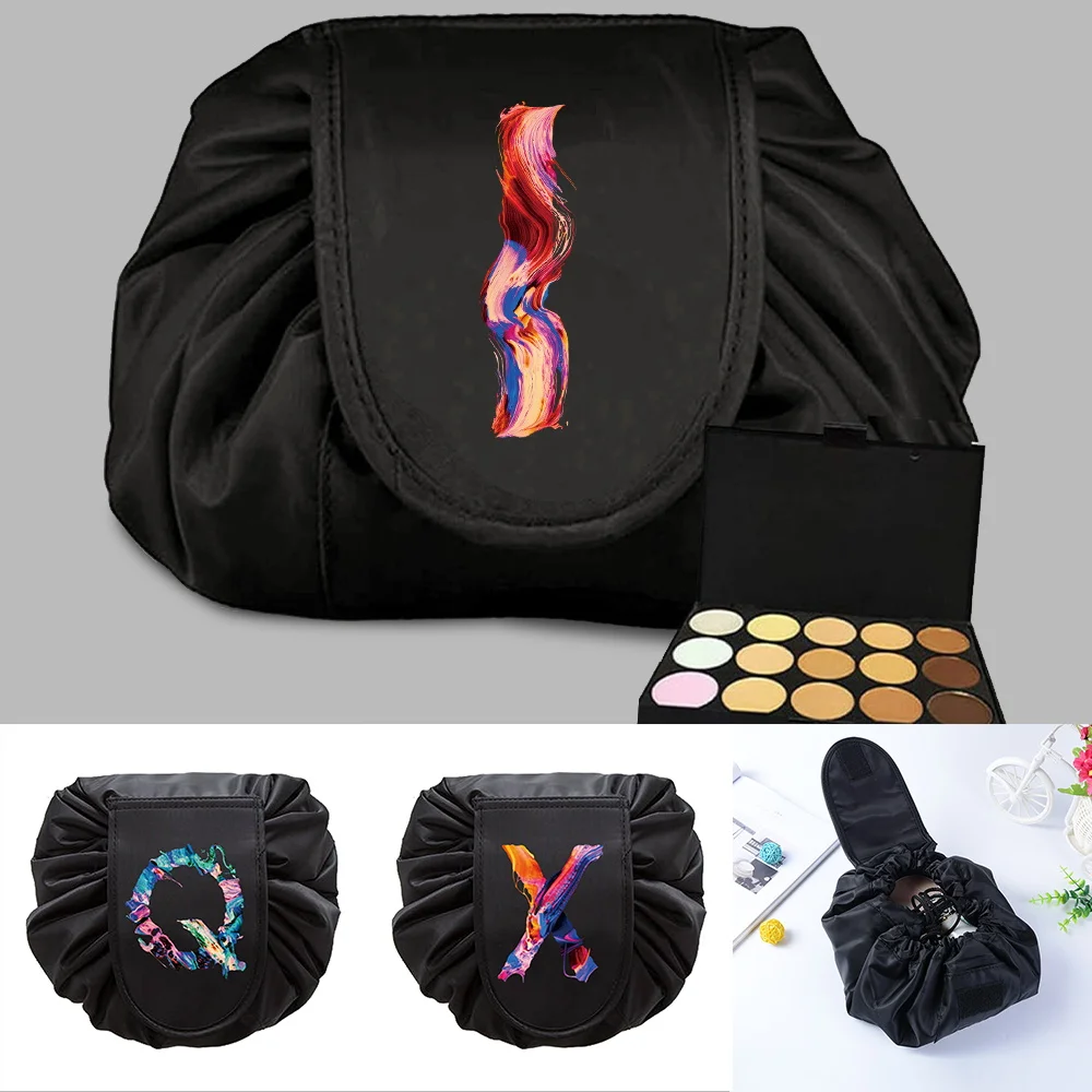 Paint Letter Drawstring Cosmetic Bag Travel Storage Makeup Bag Ladies Women Portable Make Up Pouch Organizer Toiletry Beauty Box
Paint Letter Drawstring Cosmetic Bag Travel Storage Makeup Bag Ladies Women Portable Make Up Pouch Organizer Toiletry Beauty Box