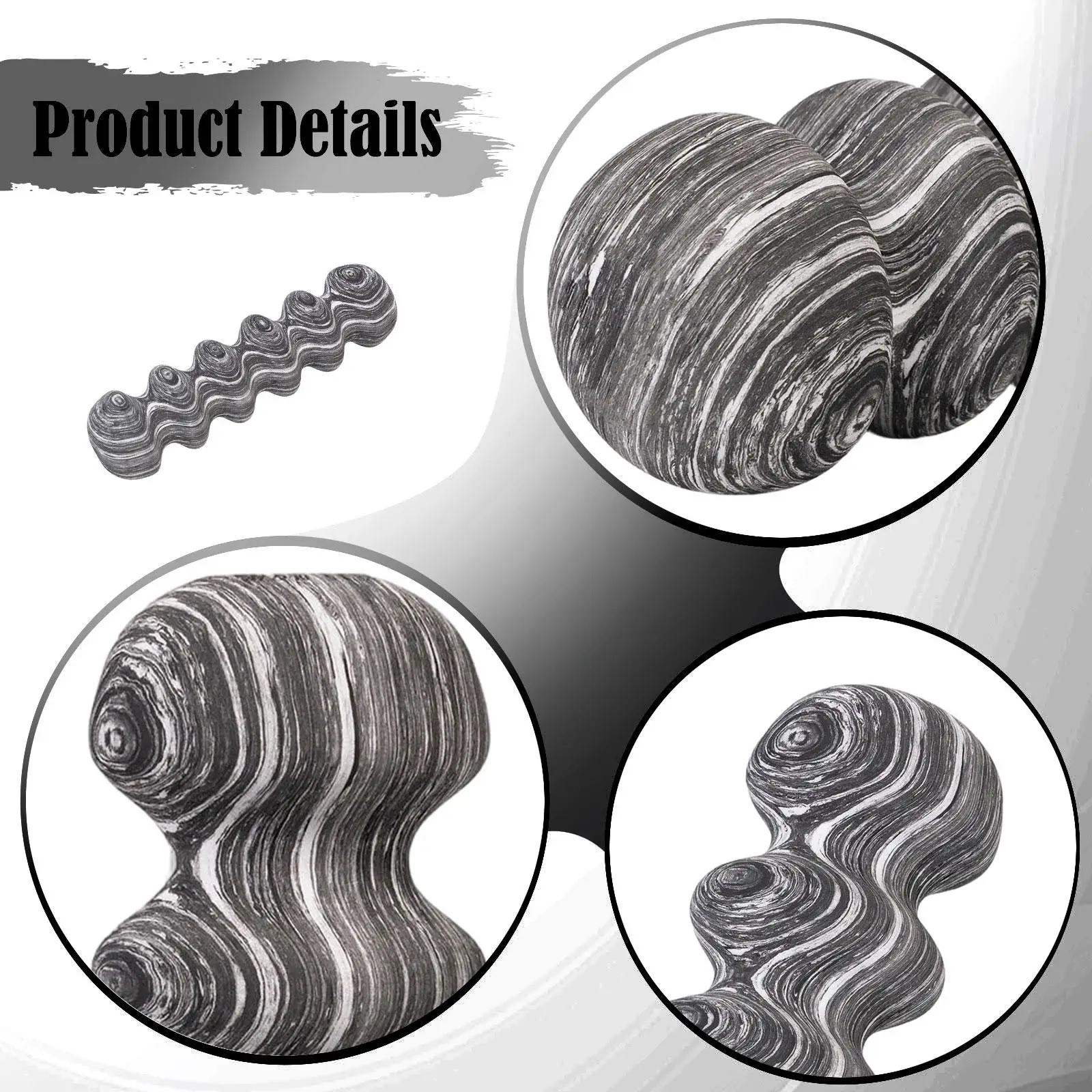 Deep Tissue Foam Exercise Roller EVA Foam Muscle Massage Roller Body Stretching for Yoga Pilates Gym
Deep Tissue Foam Exercise Roller EVA Foam Muscle Massage Roller Body Stretching for Yoga Pilates Gym