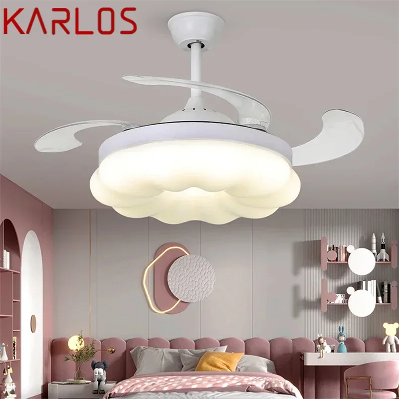 KARLOS Modern Stealth Fan Light LED Living room Restaurant Bedroom Children's room Ceiling Fan Light Remote Electric Fan Light
KARLOS Modern Stealth Fan Light LED Living room Restaurant Bedroom Children's room Ceiling Fan Light Remote Electric Fan Light