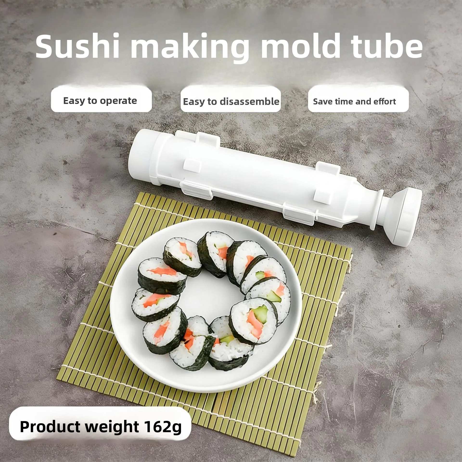 YJQ household rice ball mold DIY round sushi making kitchen gadgets
YJQ household rice ball mold DIY round sushi making kitchen gadgets