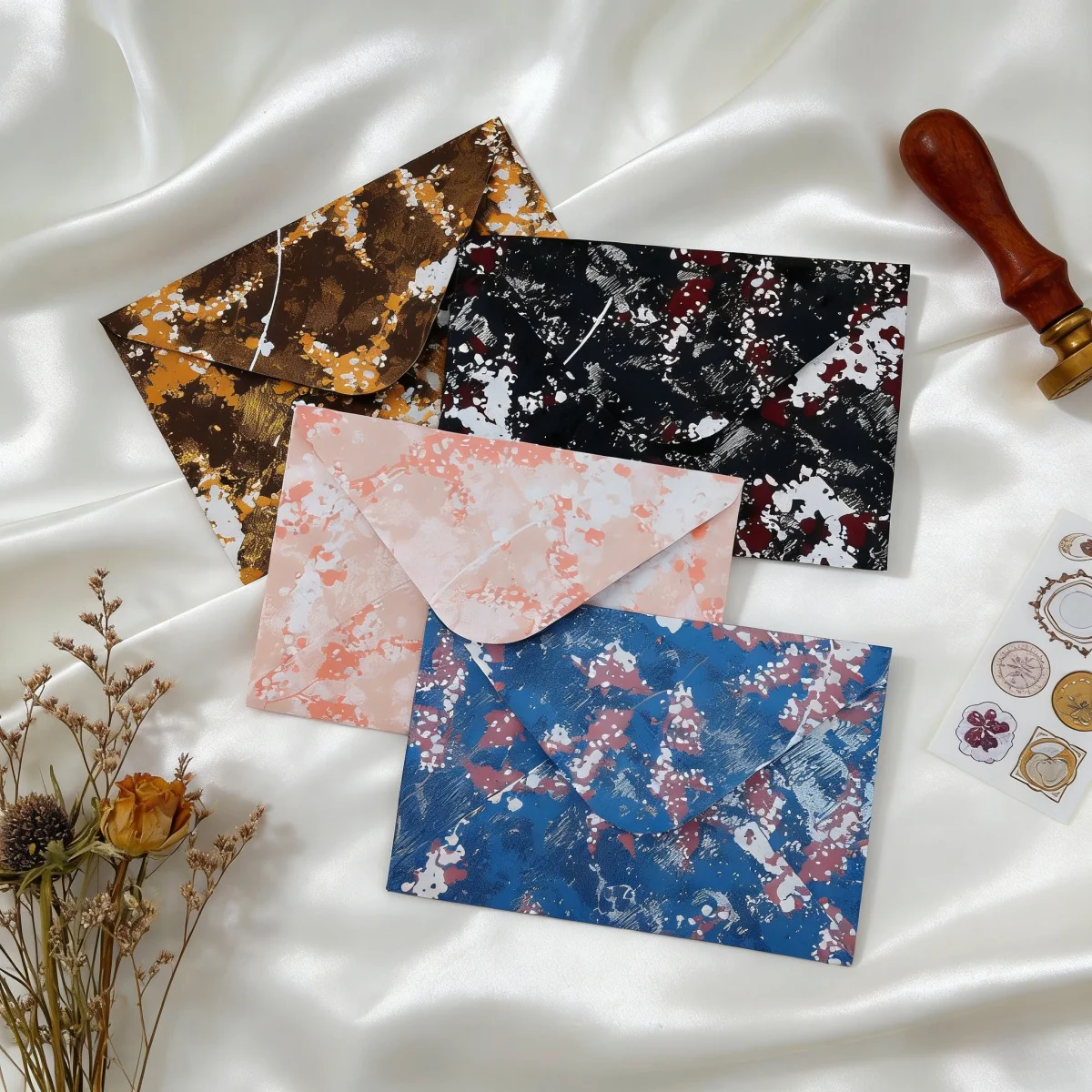 50 шт. художественные конверты премиум-класса с брызгами-разноцветные ретро-стили для свадебных канцелярских товаров, роскошных подарков и приглашений на вечеринку
50 шт. художественные конверты премиум-класса с брызгами-разноцветные ретро-стили для свадебных канцелярских товаров, роскошных подарков и приглашений на вечеринку