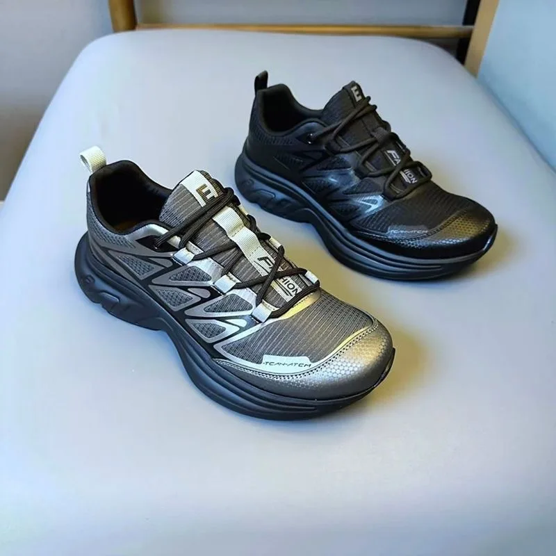 Men's Summer Versatile American Running Shoes Dad Style Outdoor Climbing Hiking Casual Sports Shoes Low Cut Breathable Mesh
Men's Summer Versatile American Running Shoes Dad Style Outdoor Climbing Hiking Casual Sports Shoes Low Cut Breathable Mesh