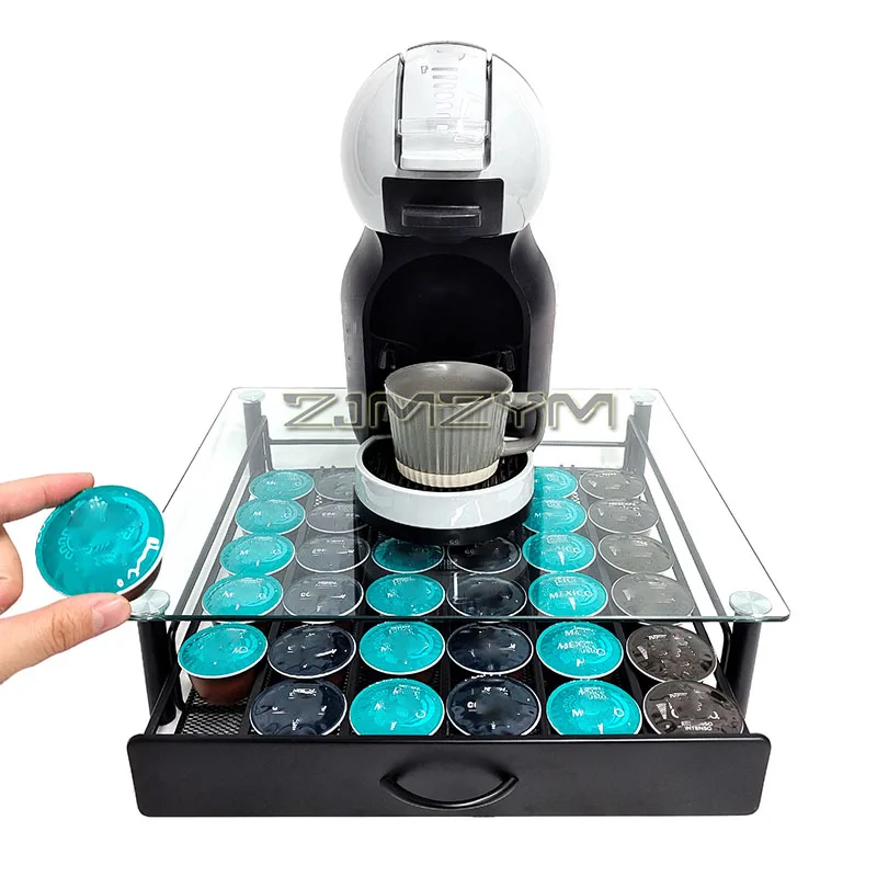 1Pc Coffee Pod Organizer Coffee Pod Holder Drawer Coffee Pod Organizer Storage for Coffee Capsules Holder Capacity 36 Pods
1Pc Coffee Pod Organizer Coffee Pod Holder Drawer Coffee Pod Organizer Storage for Coffee Capsules Holder Capacity 36 Pods