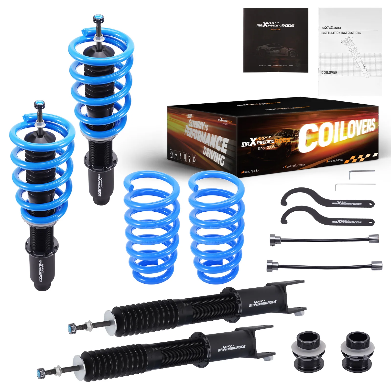 24 Level Damper Suspension Coilovers Lowering Coils for Cadillac CTS AWD 08-14
24 Level Damper Suspension Coilovers Lowering Coils for Cadillac CTS AWD 08-14