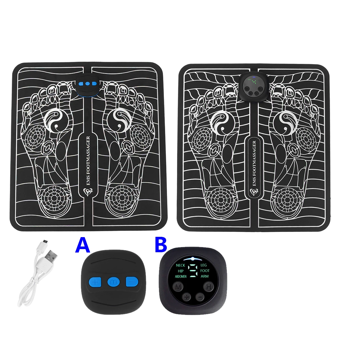 Electric EMS Foot Massager Pad Feet Muscle Stimulator Foot Massage Mat Improve Blood Circulation Relieve Ache Pain Health Care
Electric EMS Foot Massager Pad Feet Muscle Stimulator Foot Massage Mat Improve Blood Circulation Relieve Ache Pain Health Care