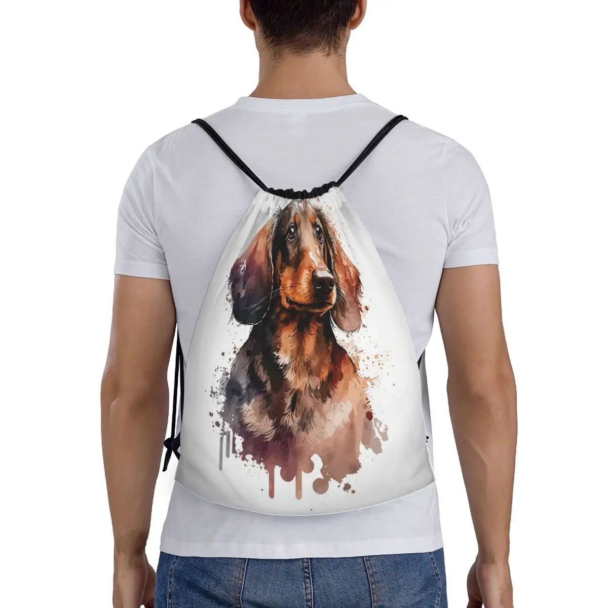 Dachshund Dog Animal Backpacks Portable Drawstring Bags Storage Bag Book Bags for Travel School
Dachshund Dog Animal Backpacks Portable Drawstring Bags Storage Bag Book Bags for Travel School