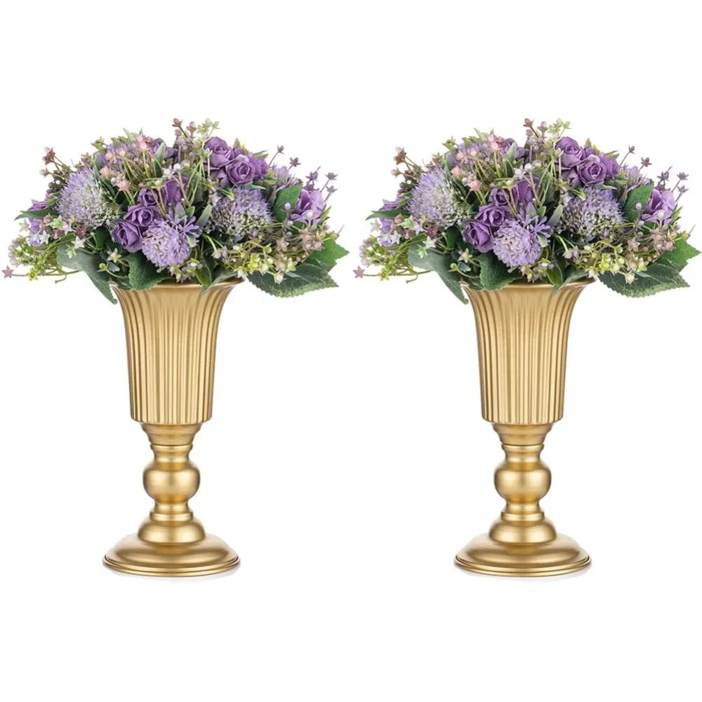 pcs of 2 flowered metal trumpet vase elegant wedding centerpieces vase for wedding party decoration, 23.2cm/9.13" tall artifici
pcs of 2 flowered metal trumpet vase elegant wedding centerpieces vase for wedding party decoration, 23.2cm/9.13" tall artifici
