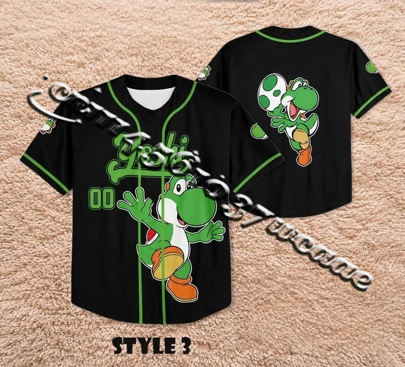 Bandai Brand Movie and Game Theme Mario Yao Xi Series Sports Jerseys Summer Oversized T-shirts for Adults FamilyMatching2026
Bandai Brand Movie and Game Theme Mario Yao Xi Series Sports Jerseys Summer Oversized T-shirts for Adults FamilyMatching2026