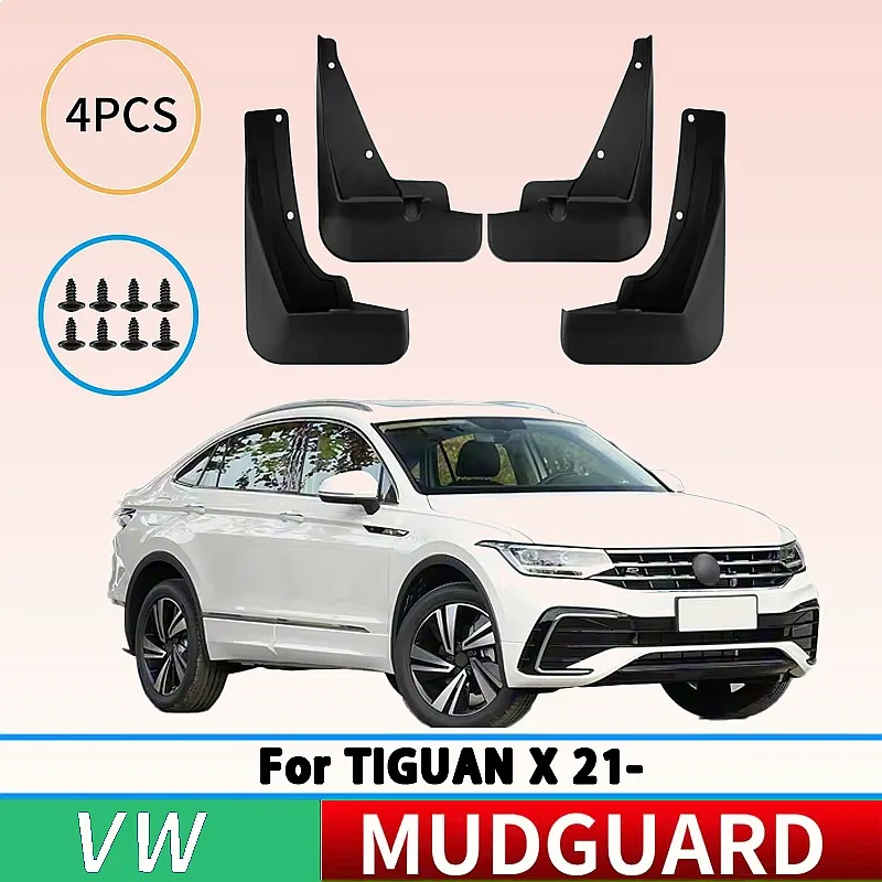 For VW Tiguan X 2021-2025 Mudguards Front Rear Splash Guards Car Accessories
For VW Tiguan X 2021-2025 Mudguards Front Rear Splash Guards Car Accessories