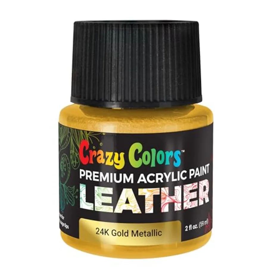 Premium Acrylic Leather and Shoe Paint, 2 oz Bottle - Flexible, Crack, Scratch, Peel Resistant - Artist Create Custom Sneakers,
Premium Acrylic Leather and Shoe Paint, 2 oz Bottle - Flexible, Crack, Scratch, Peel Resistant - Artist Create Custom Sneakers,