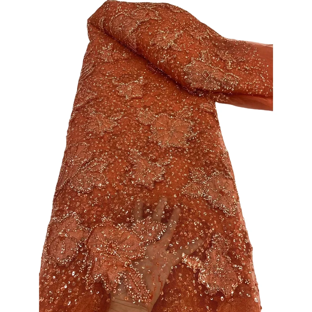 French Tulle Net Lace L-14062011 with Sequins and Beads African Nigerian Embroidered Lace Fabric Lace Fabric for Sewing
French Tulle Net Lace L-14062011 with Sequins and Beads African Nigerian Embroidered Lace Fabric Lace Fabric for Sewing