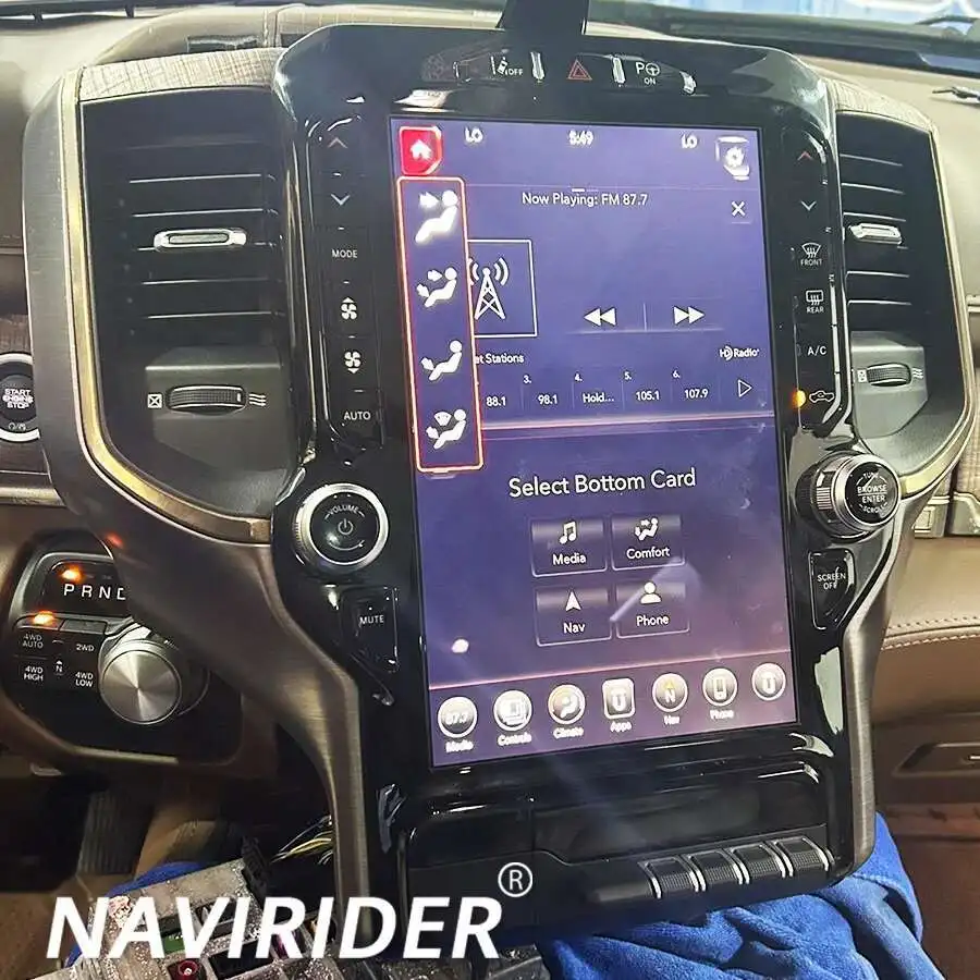 13,6 дюймовый экран Tesla Android радио 2din GPS Carplay Автомобильный мультимедийный видеоплеер стерео Navi головное устройство для Dodge Ram 2019-2021
13,6 дюймовый экран Tesla Android радио 2din GPS Carplay Автомобильный мультимедийный видеоплеер стерео Navi головное устройство для Dodge Ram 2019-2021