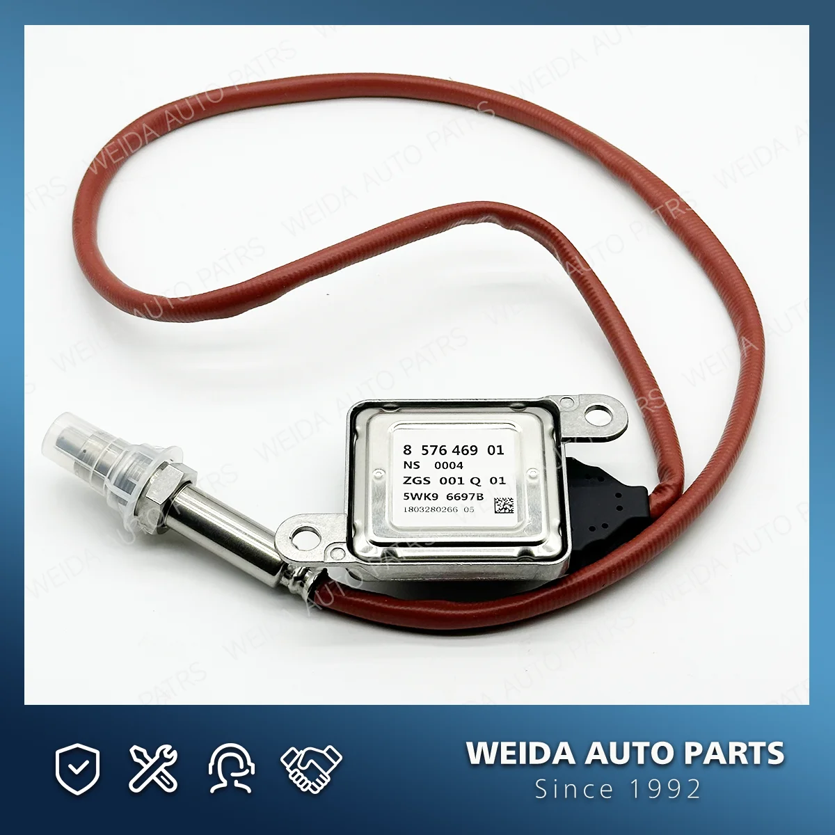 5WK96697B-857646901 13628576469 13628589844 Оригинальный новый датчик оксида азота Nox Sensor для BMW F30 F31 X5 E70 F15 X6 E71 F16
5WK96697B-857646901 13628576469 13628589844 Оригинальный новый датчик оксида азота Nox Sensor для BMW F30 F31 X5 E70 F15 X6 E71 F16