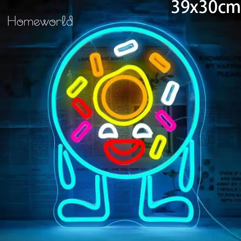 Donut Neon Sign USB Dimmable LED Neon Light Sign for Bakery Cake Shop Dessert House Restaurant Beach Stores Party Wall Decor
Donut Neon Sign USB Dimmable LED Neon Light Sign for Bakery Cake Shop Dessert House Restaurant Beach Stores Party Wall Decor