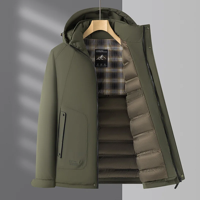 Winter Puffer Jacket Men Parkas Thicken Warm Coat Men Vintage Workwear Jacket Thickened Detachable Hooded Parkas Men Overcoat
Winter Puffer Jacket Men Parkas Thicken Warm Coat Men Vintage Workwear Jacket Thickened Detachable Hooded Parkas Men Overcoat