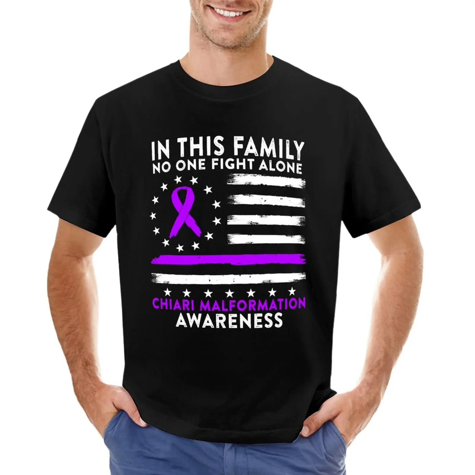In This Family No One Fights Chiari Malformation Alone American Betsy Ross Flag T-Shirt sublime Men's cotton t-shirt
In This Family No One Fights Chiari Malformation Alone American Betsy Ross Flag T-Shirt sublime Men's cotton t-shirt