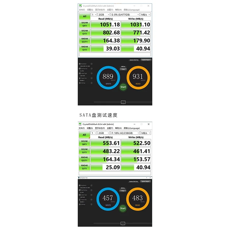 Модернизированная карта адаптера Nvme/SATA USB3.1 Gen2 с чипом JMS581, скорость передачи 1000 МБ/с, двойное расширение 10 Гбит/с, чип JMS581
Модернизированная карта адаптера Nvme/SATA USB3.1 Gen2 с чипом JMS581, скорость передачи 1000 МБ/с, двойное расширение 10 Гбит/с, чип JMS581