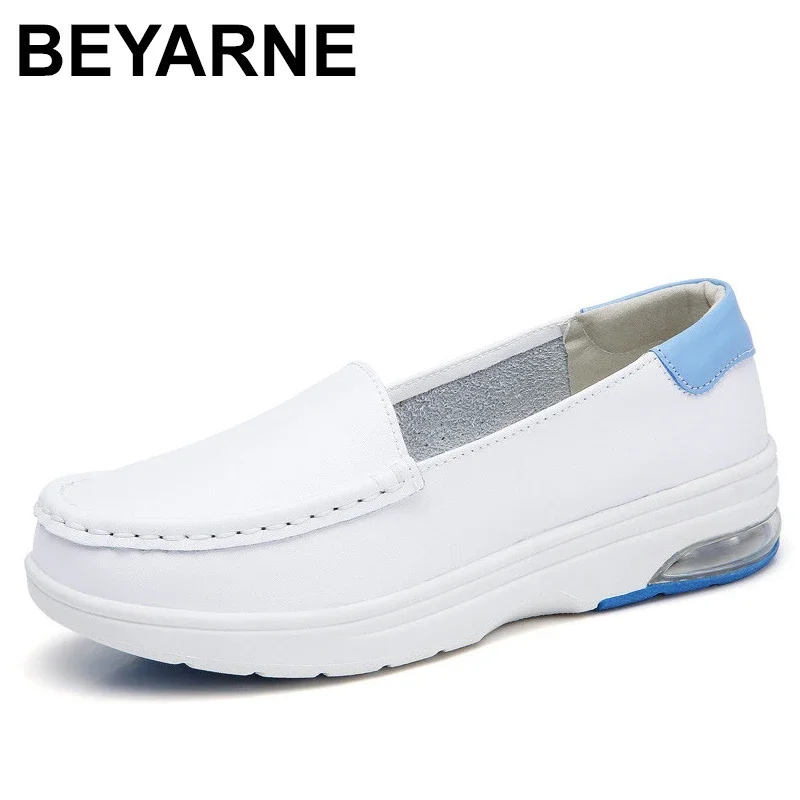 BEYARNELeather flat shoes for women with autumn wedge with low shoes for mother nurse shoes white moccasins for womenL062
BEYARNELeather flat shoes for women with autumn wedge with low shoes for mother nurse shoes white moccasins for womenL062