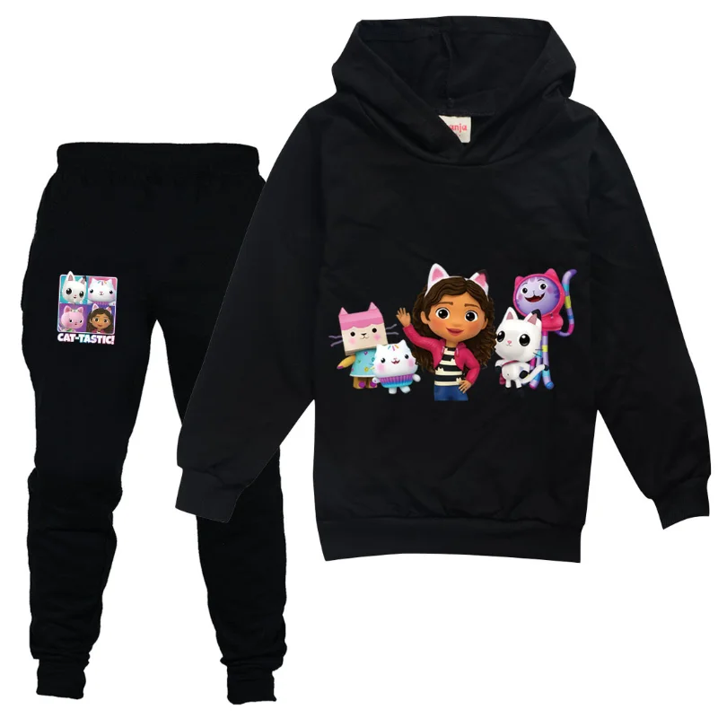 2pcs Gabby Doolhouse Kids Long Sleeve Hoodies Jogging Pants Kawaii Toddler Girls Gabbys Cats Clothes Teen Boys Sportsuits Gift
2pcs Gabby Doolhouse Kids Long Sleeve Hoodies Jogging Pants Kawaii Toddler Girls Gabbys Cats Clothes Teen Boys Sportsuits Gift