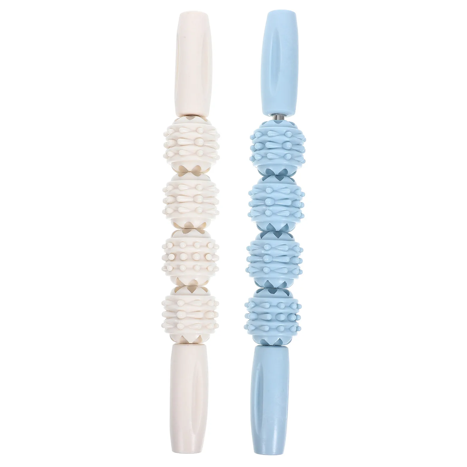 2Pcs Massage Roller Stick Muscle Massager Handheld Steel for Leg Neck Back Shoulder Home Travel Fitness Relaxation Tool
2Pcs Massage Roller Stick Muscle Massager Handheld Steel for Leg Neck Back Shoulder Home Travel Fitness Relaxation Tool