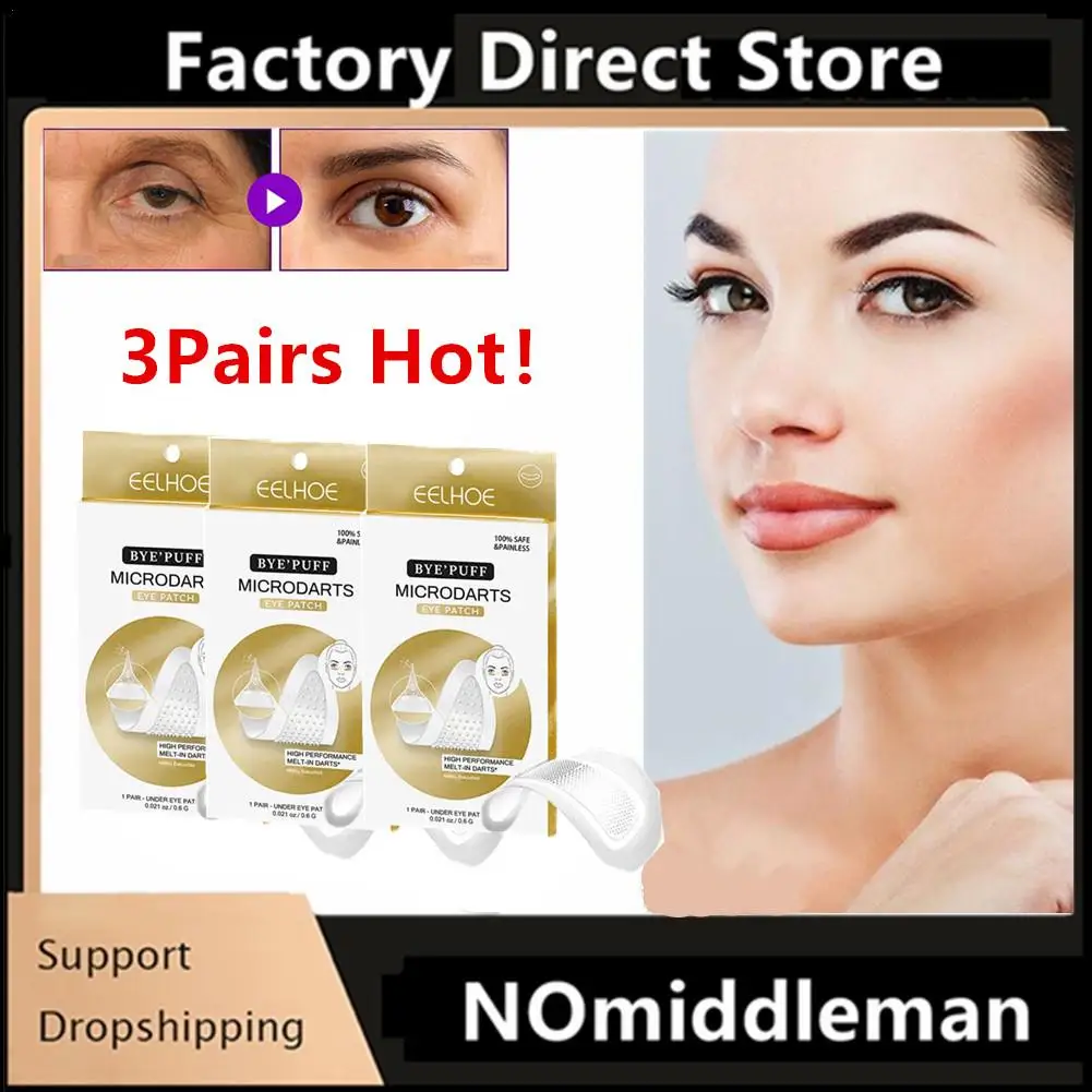3Pairs Hyaluronic Acid Microneedle Eye Patches Mask Anti Wrinkle Aging Dark Circles Moisturizing Under Eye Gel Pads Skin Care
3Pairs Hyaluronic Acid Microneedle Eye Patches Mask Anti Wrinkle Aging Dark Circles Moisturizing Under Eye Gel Pads Skin Care
