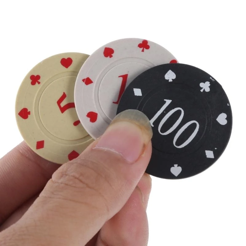 100Pcs Casino Chip Counting Counters Chip for Game Play Learning
100Pcs Casino Chip Counting Counters Chip for Game Play Learning