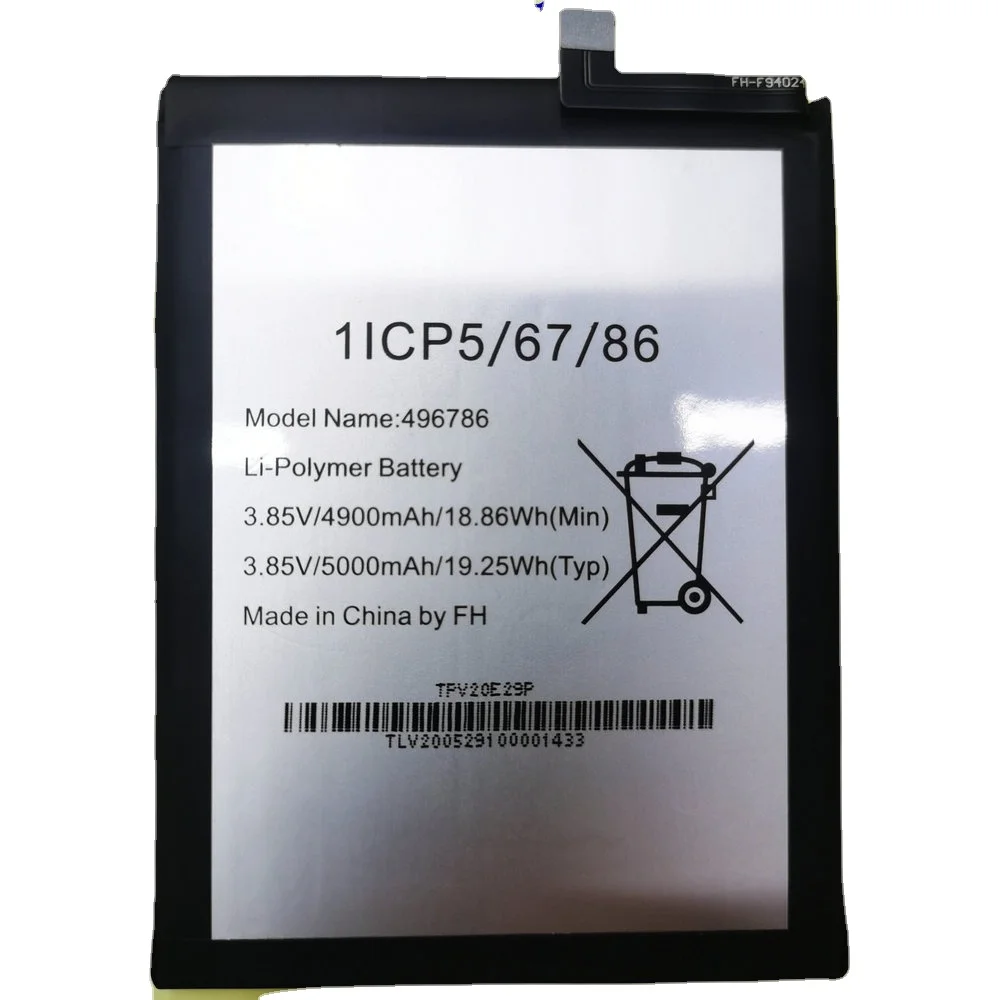 Новый 496786 Сменный аккумулятор для мобильного телефона Wiko View 5 (W-V851) / Wiko View 5 Plus (W-V850) Y81 1ICP5/67/86
Новый 496786 Сменный аккумулятор для мобильного телефона Wiko View 5 (W-V851) / Wiko View 5 Plus (W-V850) Y81 1ICP5/67/86