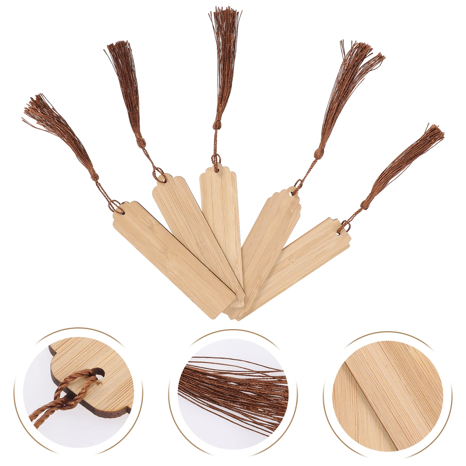 10 Sets Bookmarks DIY Bamboo Board Craft Bulk with Tassels Wood Blank Material Handmade Primary School
10 Sets Bookmarks DIY Bamboo Board Craft Bulk with Tassels Wood Blank Material Handmade Primary School