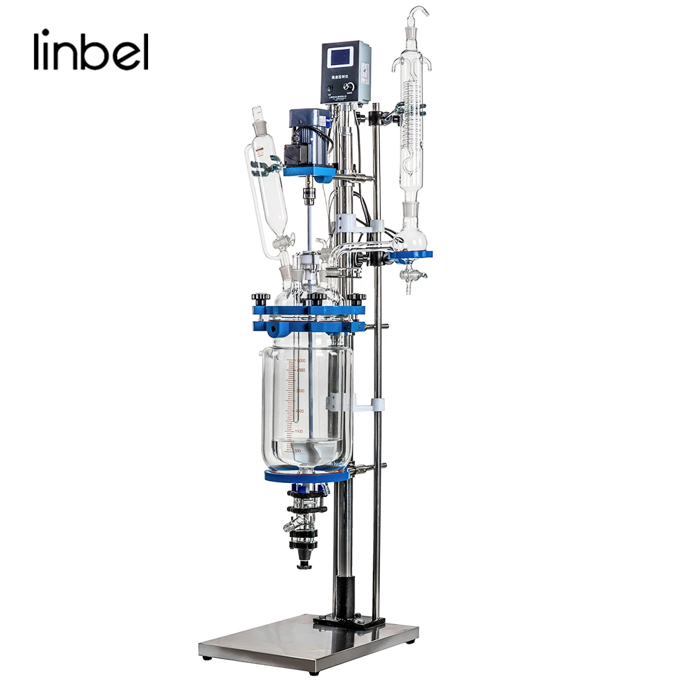 5 Liter Glass Reactor Glass Reactor 5L Spirits Glass Reactor
5 Liter Glass Reactor Glass Reactor 5L Spirits Glass Reactor