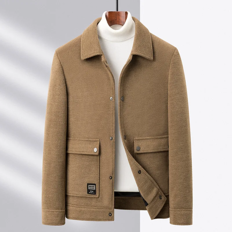 Men's Autumn and Winter New Short Coat Jacket Single Breasted Work Suit Lapel Windproof Jacket
Men's Autumn and Winter New Short Coat Jacket Single Breasted Work Suit Lapel Windproof Jacket