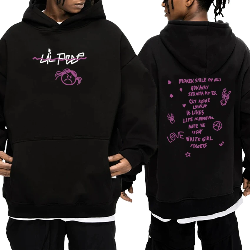Hot Rapper Lil Peep Hoodie Men Women Fashion streetwear Hip Hop Style Music Fleece Winter Unisex Pullover Long sleeve Sweatshirt
Hot Rapper Lil Peep Hoodie Men Women Fashion streetwear Hip Hop Style Music Fleece Winter Unisex Pullover Long sleeve Sweatshirt