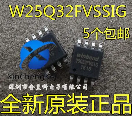 30 шт. Оригинальный Новый W25Q32FVSIG W25Q32FVSSIG W25Q32BVSIG 4mflash SOP8 32mbit
30 шт. Оригинальный Новый W25Q32FVSIG W25Q32FVSSIG W25Q32BVSIG 4mflash SOP8 32mbit