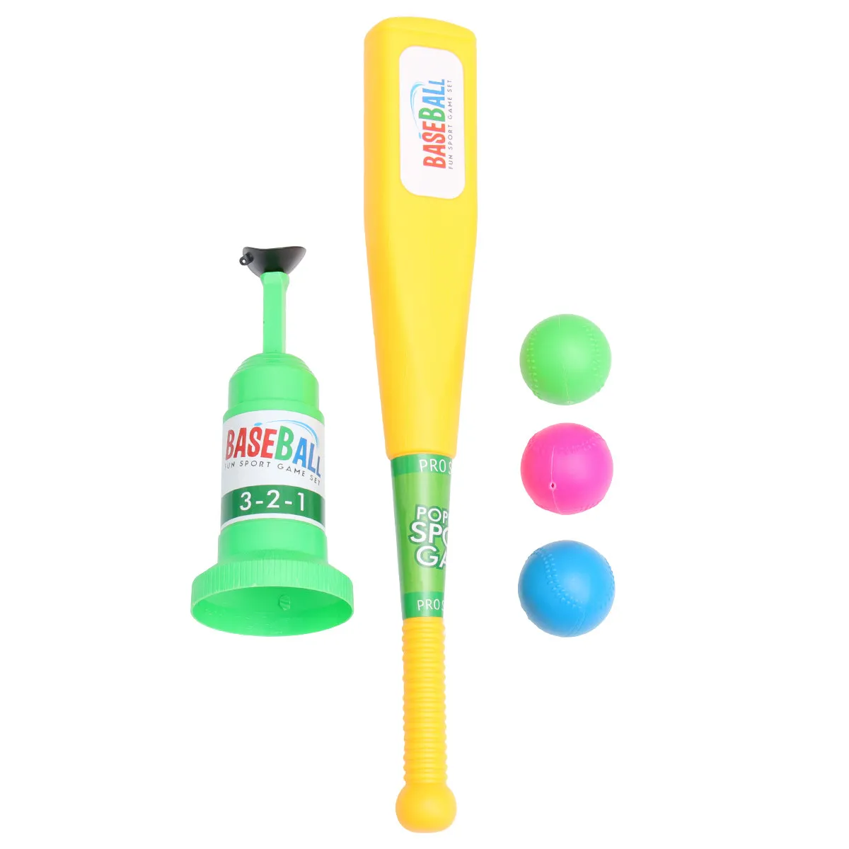1Set Lightweight Safe Baseball Set for Kids Non-Injury Throwing Game Outdoor Indoor Sports Play Gift for Boys Girls Toddlers
1Set Lightweight Safe Baseball Set for Kids Non-Injury Throwing Game Outdoor Indoor Sports Play Gift for Boys Girls Toddlers