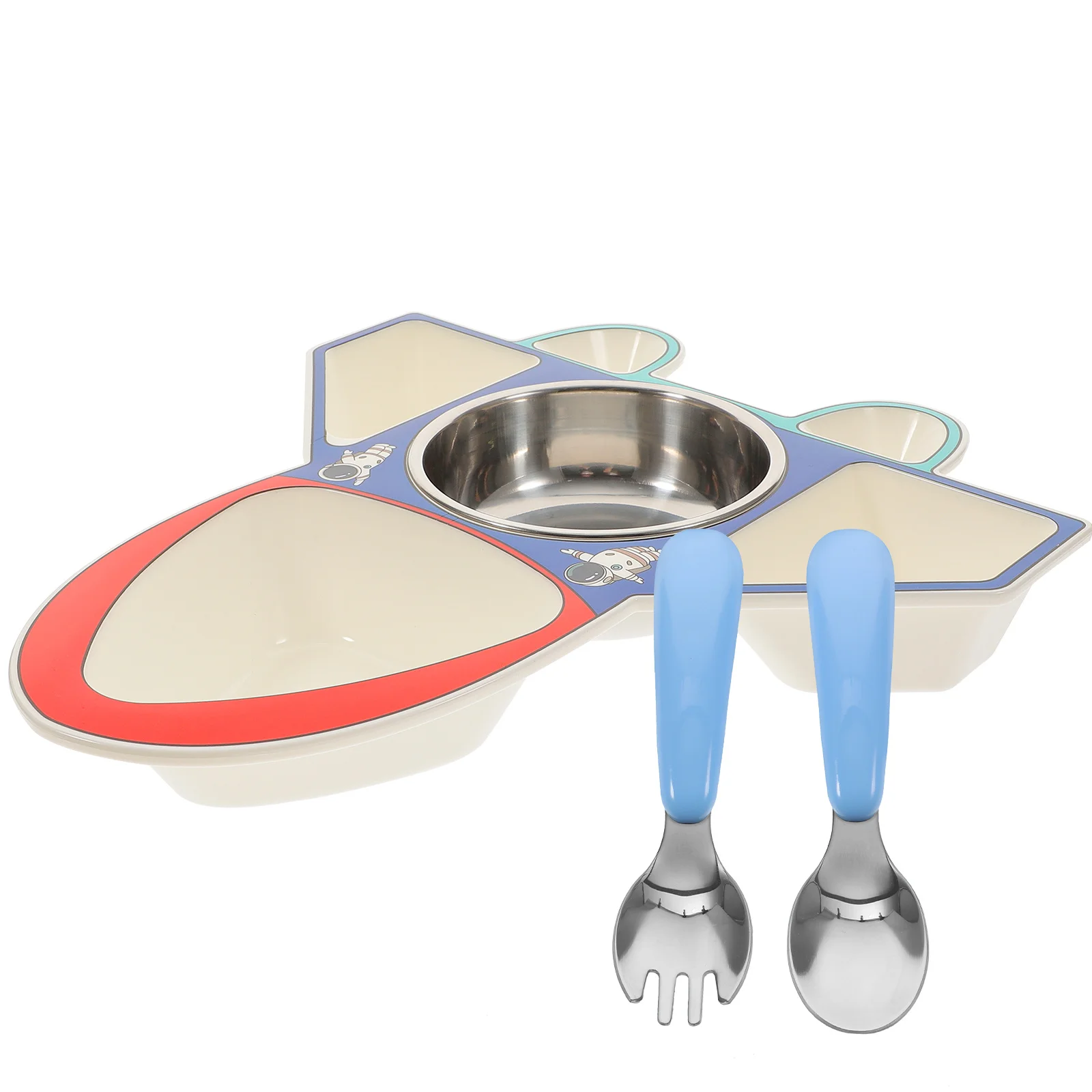 1Set Kids Food Serving Plate Set Creative Airplane Shape Divided Bowl for Daily Use Party Banquet Bpa-Free Eating Tool with Fork
1Set Kids Food Serving Plate Set Creative Airplane Shape Divided Bowl for Daily Use Party Banquet Bpa-Free Eating Tool with Fork