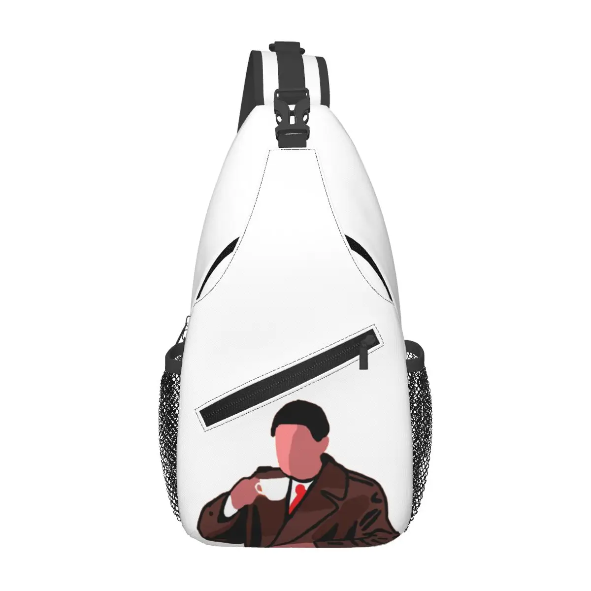 Twin Peaks Agent Dale Cooper Chest Bag Men Sling Crossbody Backpack Chest Bag Travel Hiking Daypack Shoulder Bag
Twin Peaks Agent Dale Cooper Chest Bag Men Sling Crossbody Backpack Chest Bag Travel Hiking Daypack Shoulder Bag