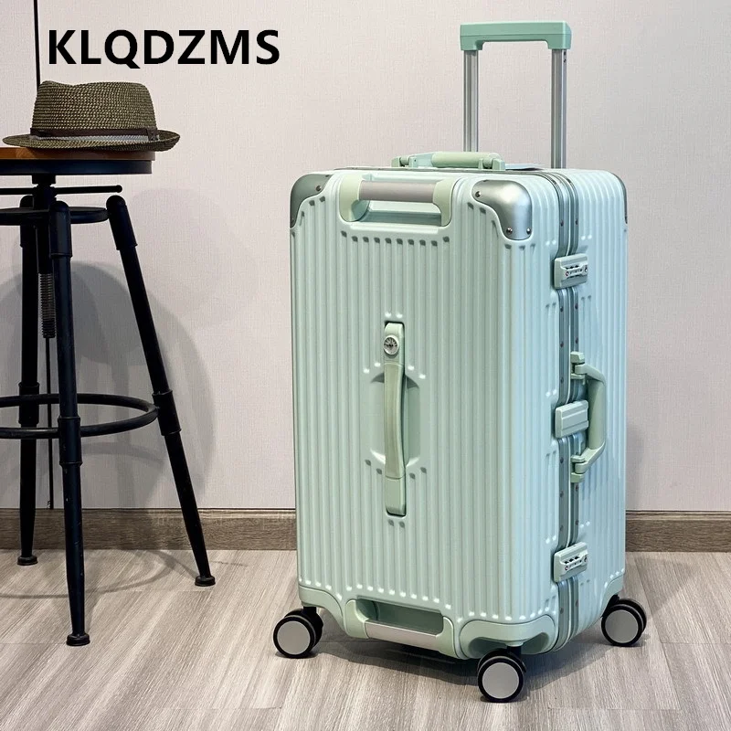 KLQDZMS ABS+PC Suitcase Large Capacity Trolley Case 26"28"30"32 Inch Wheeled Travel Bag Aluminum Frame Women's Rolling Luggage
KLQDZMS ABS+PC Suitcase Large Capacity Trolley Case 26"28"30"32 Inch Wheeled Travel Bag Aluminum Frame Women's Rolling Luggage