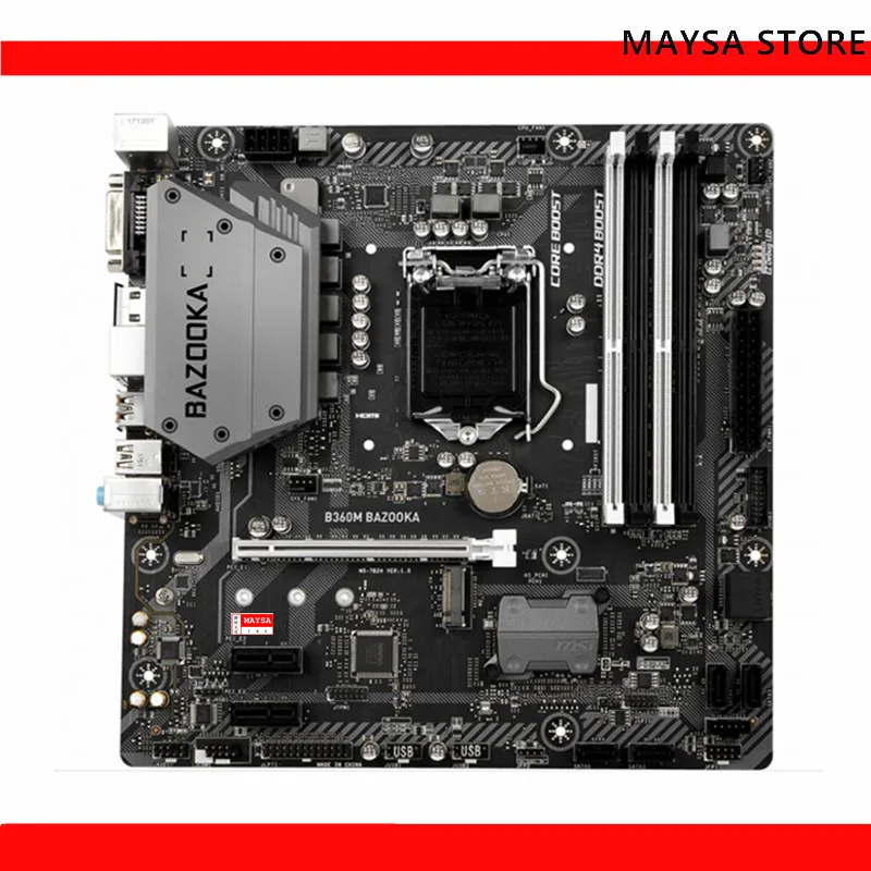 Материнская плата B560 для MSI MAG B560M BAZOOKA для процессора 11-го/10-го поколения DDR4 128 ГБ HDMI PCI-E 4,0 USB3.2 Micro ATX
Материнская плата B560 для MSI MAG B560M BAZOOKA для процессора 11-го/10-го поколения DDR4 128 ГБ HDMI PCI-E 4,0 USB3.2 Micro ATX