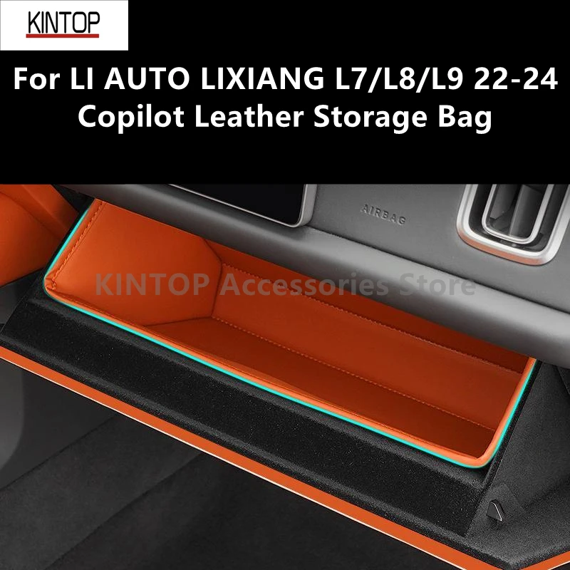 For LI AUTO LIXIANG L7/L8/L9 22-24 Copilot Leather Storage Bag,Interior Modification Accessories Refit
For LI AUTO LIXIANG L7/L8/L9 22-24 Copilot Leather Storage Bag,Interior Modification Accessories Refit