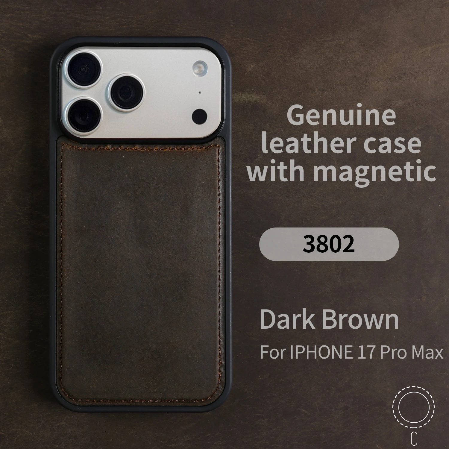 Magnetic Genuine Leather Case For iPhone 17 16 Pro Max Air 15 14 16e 17e 13 12 11 Retro Cowhide Back Cover Protective Shell
Magnetic Genuine Leather Case For iPhone 17 16 Pro Max Air 15 14 16e 17e 13 12 11 Retro Cowhide Back Cover Protective Shell