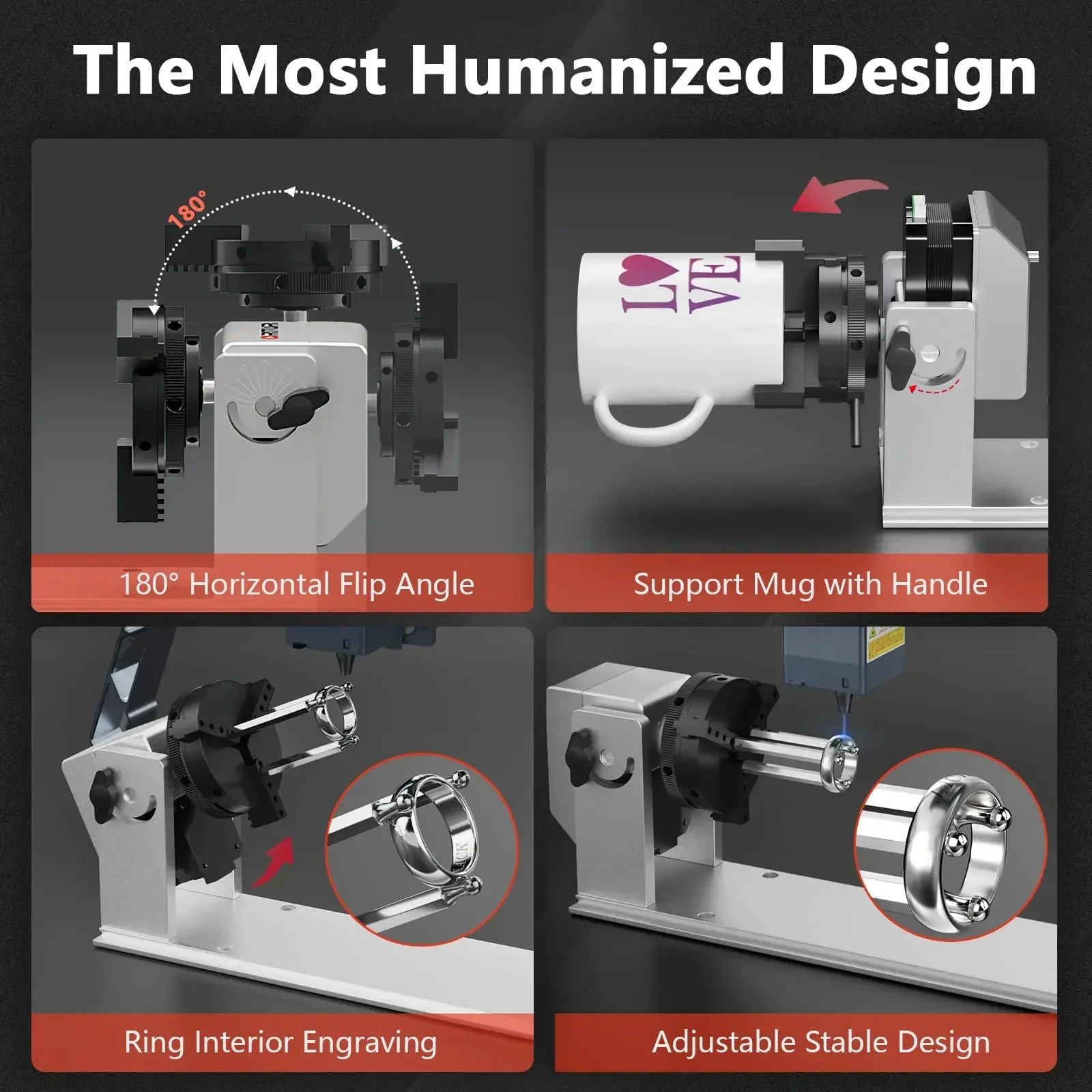 Ortur Y-axis Rotary Chuck (YRC1.0) Laser Engraving Machine Accessories Support for Most Outur Laser Engraving Machines
Ortur Y-axis Rotary Chuck (YRC1.0) Laser Engraving Machine Accessories Support for Most Outur Laser Engraving Machines