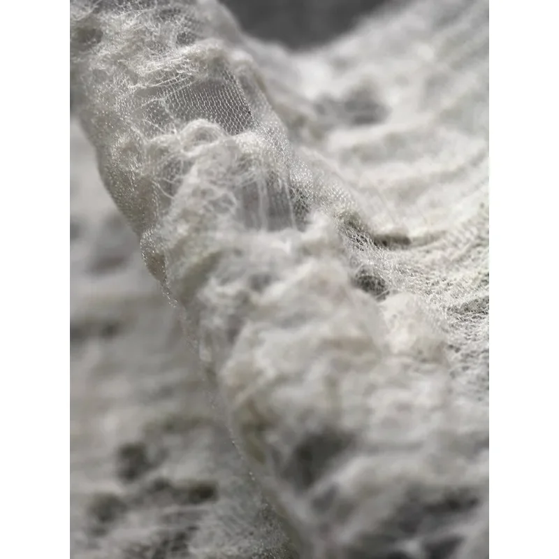 Полая шерстяная полая ткань Трансформационная ткань Осень и зима Рубашки ручной работы Куртки Шарфы Одежда Дизайнерская ткань
Полая шерстяная полая ткань Трансформационная ткань Осень и зима Рубашки ручной работы Куртки Шарфы Одежда Дизайнерская ткань