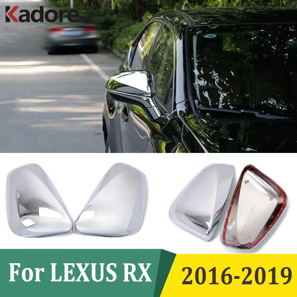 For LEXUS RX 2016 2017 2018 2019 2020 Chrome Side Door Rearview Mirror Cover Trims Sticker Exterior Car Styling Accessories
For LEXUS RX 2016 2017 2018 2019 2020 Chrome Side Door Rearview Mirror Cover Trims Sticker Exterior Car Styling Accessories