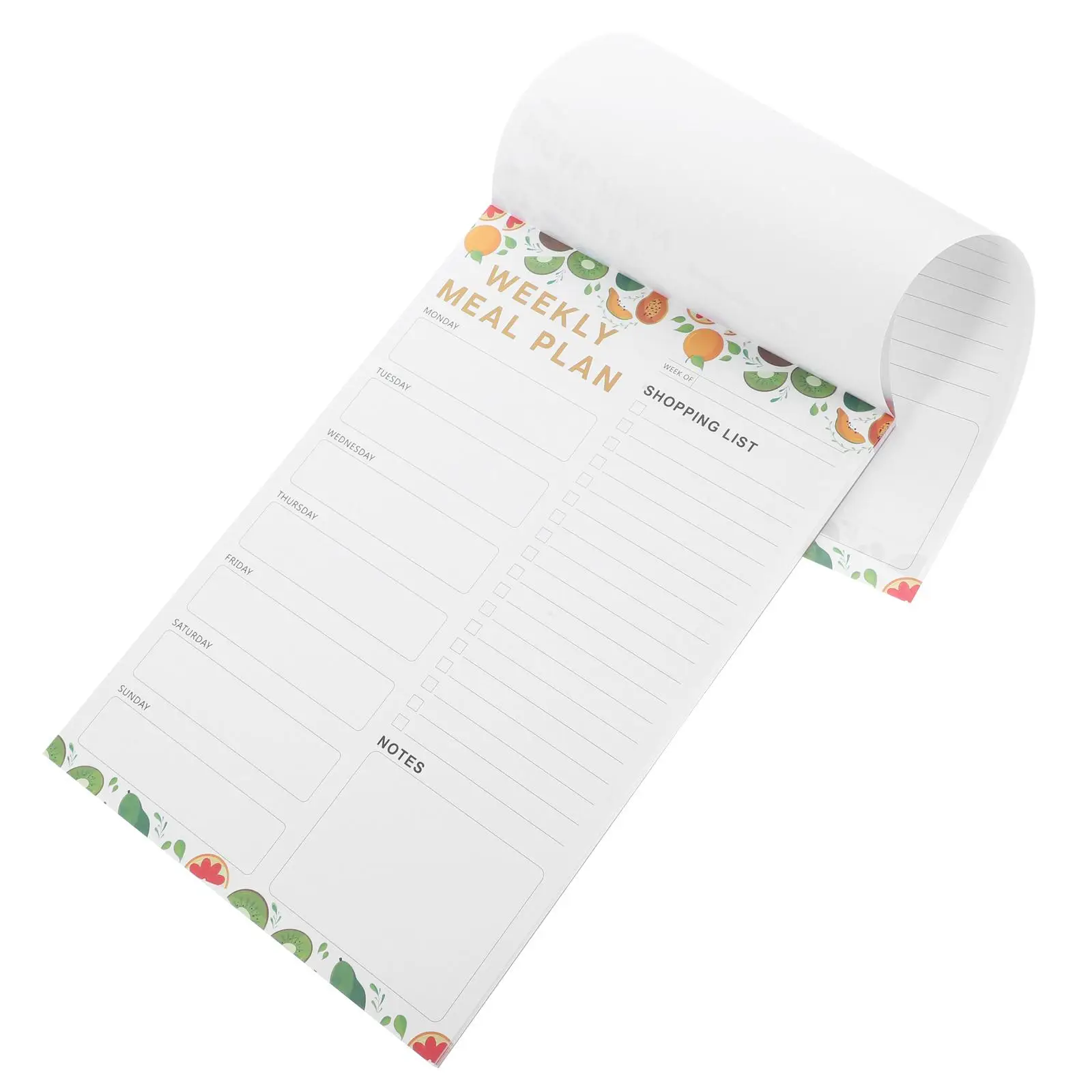 60 Sheets Meals Planner Healthy Paper for Magnetic Planning Pad Supply Grocery Shopping List Writing Tearable Accessory
60 Sheets Meals Planner Healthy Paper for Magnetic Planning Pad Supply Grocery Shopping List Writing Tearable Accessory