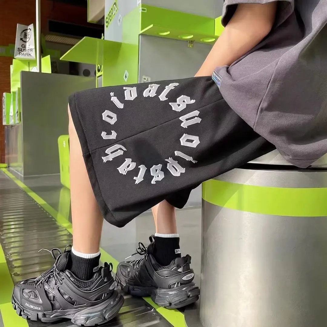 Heavyweight orts Men's Summer Casual Loose Fit Youthful Sle Five-Quarter Length Spor Straight Leg Pants for Young Men
Heavyweight orts Men's Summer Casual Loose Fit Youthful Sle Five-Quarter Length Spor Straight Leg Pants for Young Men