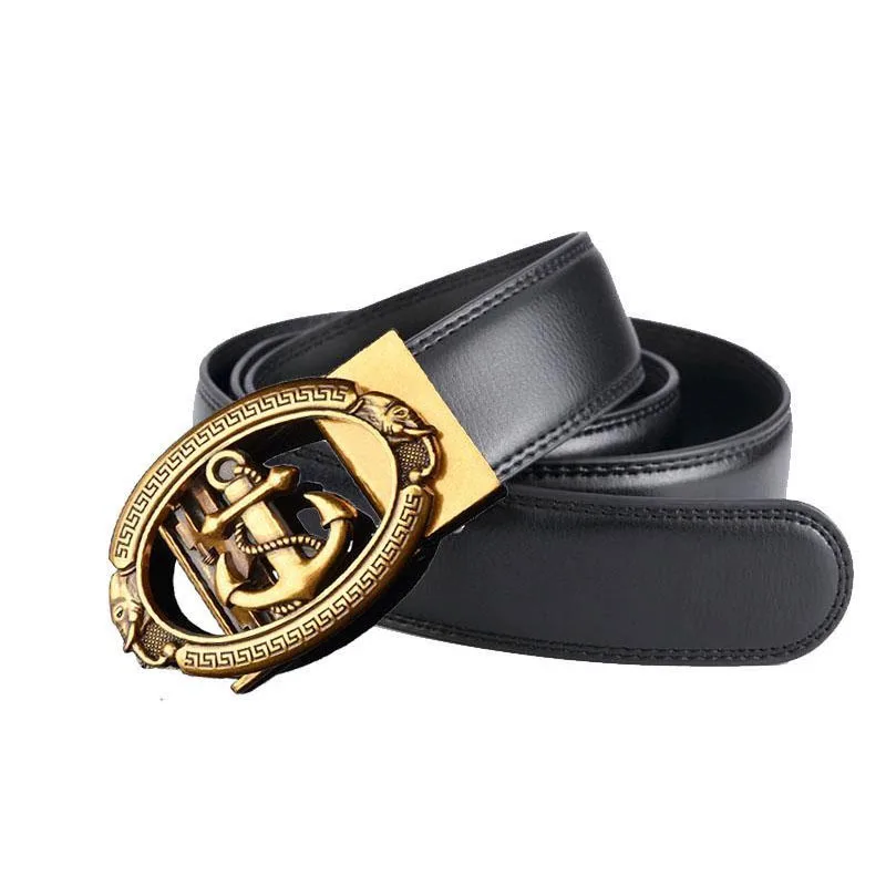 2025 Men's Vintage Anchor Belt Buckle - Zinc Alloy Automatic Adjustable Belt (3.5cm Wide), Western Biker Style(Black/Brown)
2025 Men's Vintage Anchor Belt Buckle - Zinc Alloy Automatic Adjustable Belt (3.5cm Wide), Western Biker Style(Black/Brown)