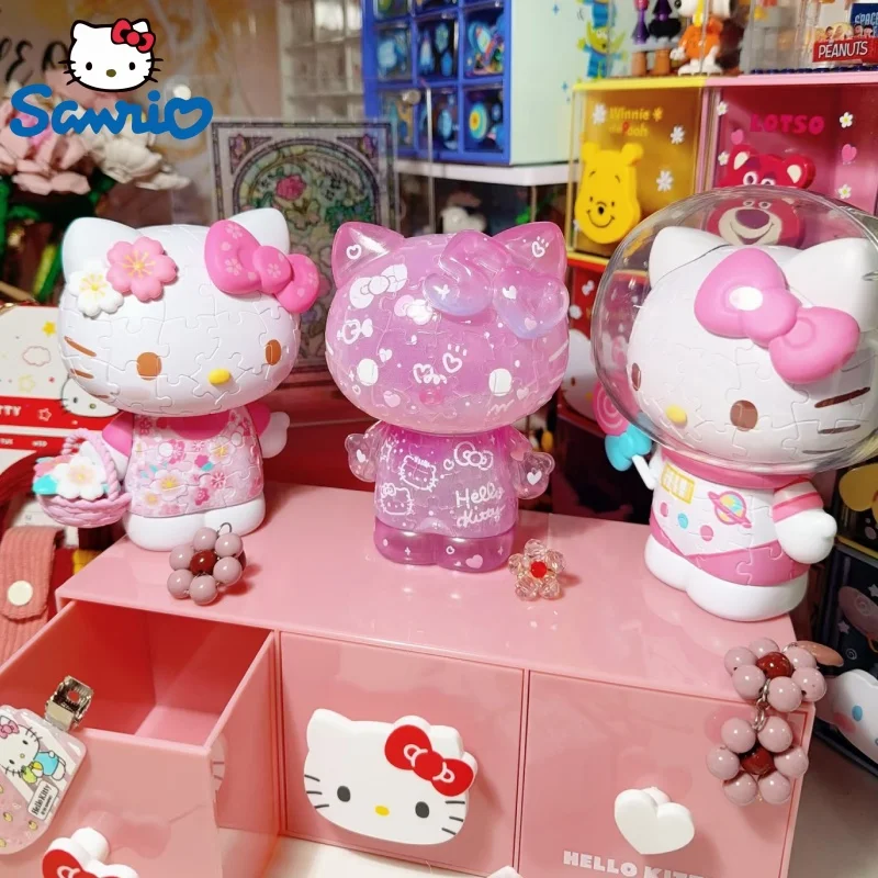 Sanrio Genuine Hello Kitty 50th Anniversary Figure Three-dimensional Puzzle Puzzle Ornaments Birthday Holiday Gift
Sanrio Genuine Hello Kitty 50th Anniversary Figure Three-dimensional Puzzle Puzzle Ornaments Birthday Holiday Gift