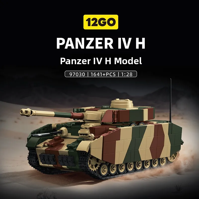 New 12GO Camouflage WWII Tank Model Building Blocks Assembly Toy Gift for Boys Educational Fun Plastic ABS Construction Set
New 12GO Camouflage WWII Tank Model Building Blocks Assembly Toy Gift for Boys Educational Fun Plastic ABS Construction Set